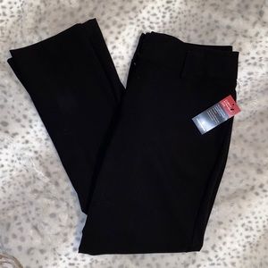 Worthington Black Drees Pants: Curvy Straight Leg Size 12